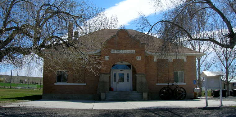 Howell, UT: The former Howell District School The former district school in Howell