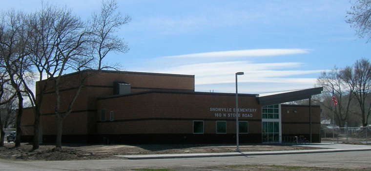Snowville, UT: Snowville Elementary School The elementary school in Snowville