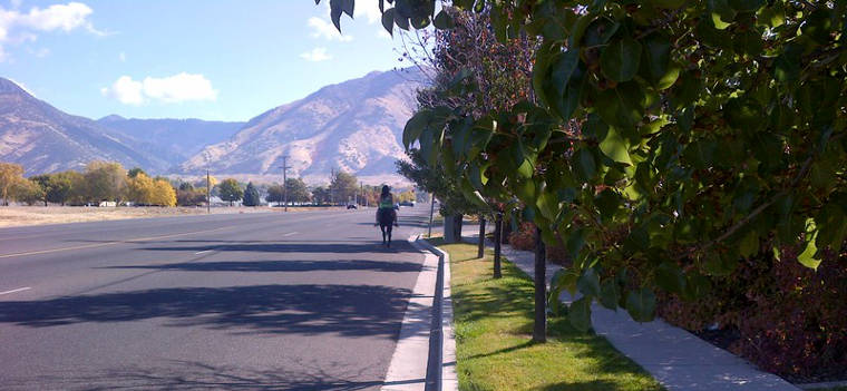 North Logan, UT: A view in North Logan In North Logan