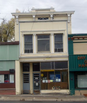 Richmond, UT: The historic Hendricks Confectionery Building Hendricks Confectionery
