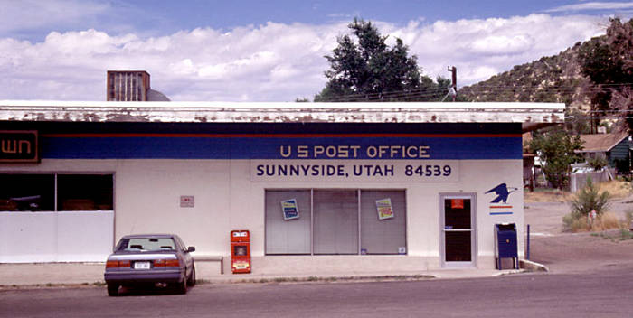 Sunnyside, UT: The Post Office The Post Office in Sunnyside, Utah