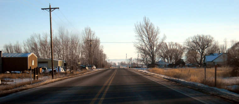 Altamont, UT: A view passing through town Passing through Altamont