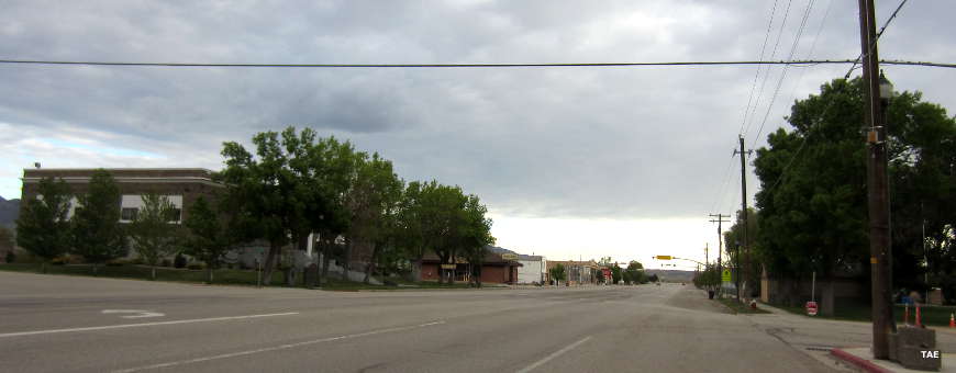 Huntington, UT: A view in downtown Downtown Huntington