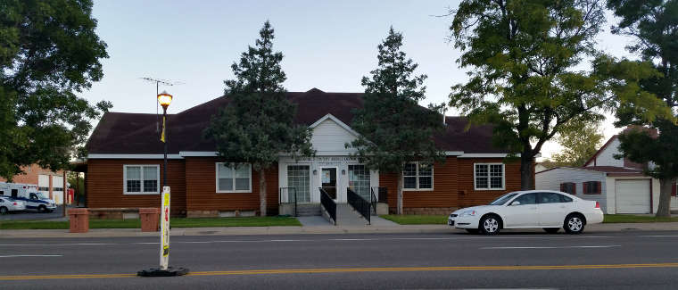Garfield County School District offices in Panguitch School District office in Panguitch