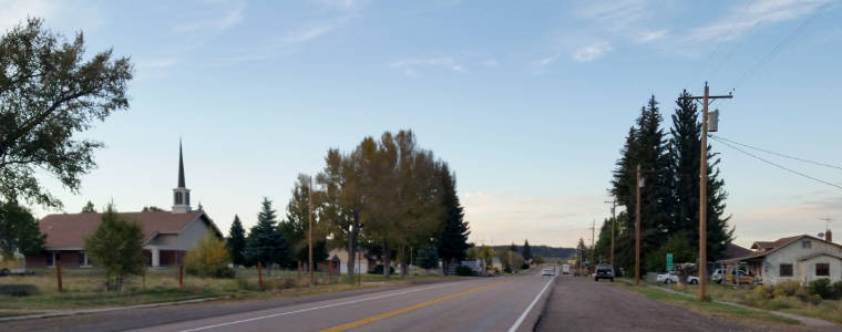 Hatch, UT: A view in downtown Hatch Downtown Hatch, Utah