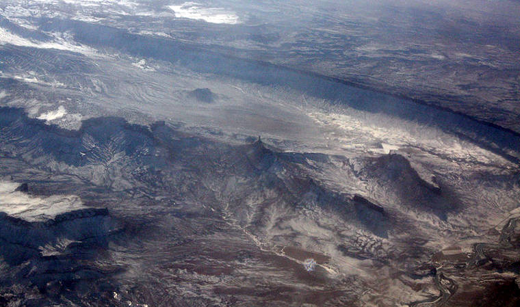 Aerial view of Castle Valley, Utah Aerial view of Castle Valley, Utah