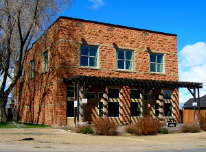 Laketown, UT: A historic building in town A historic building in Laketown