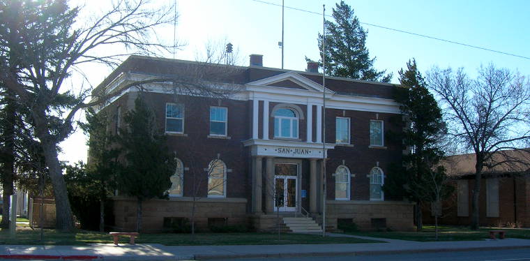 San Juan County, UT: San Juan County Courthouse San Juan County Courthouse in Monticello