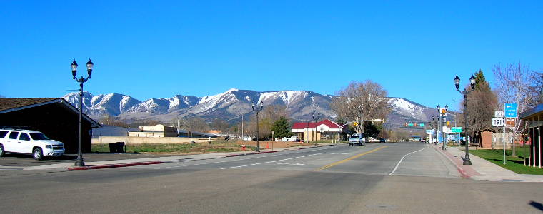 Monticello, UT: Coming into town Entering Monticello