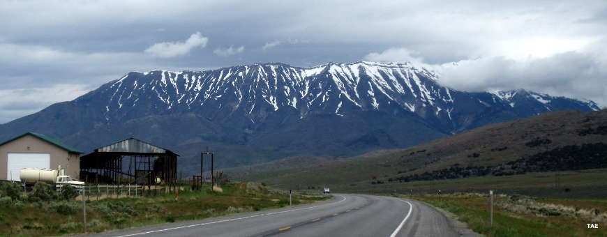 Sanpete county: A view of Mt. Nebo A view of Mt. Nebo from Sanpete County
