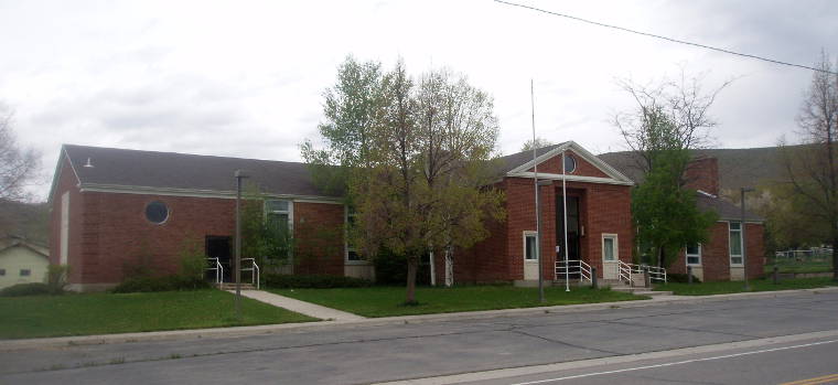 Wallsburg, UT: Wallsburg Community Center The Community Center in Wallsburg