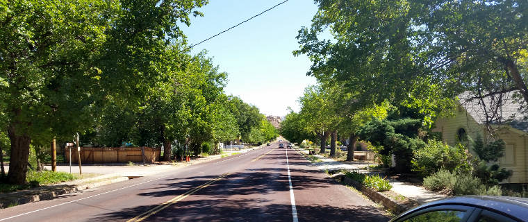 Rockville, UT: A view on Main Street in Rockville On Main Street in Rockville