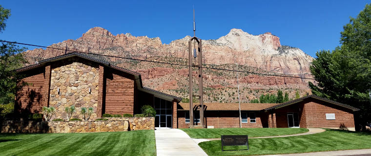 Springdale, UT: An LDS church in Springdale One of the churches in Springdale