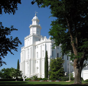 St. George, UT: The St. George LDS Tabernacle The LDS Tabernacle in St. George