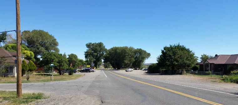 Torrey, UT: A view in downtown Torrey A view in Torrey, Utah