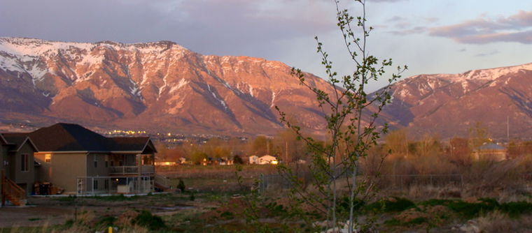 Farr West, UT: A view in town Farr West, Utah