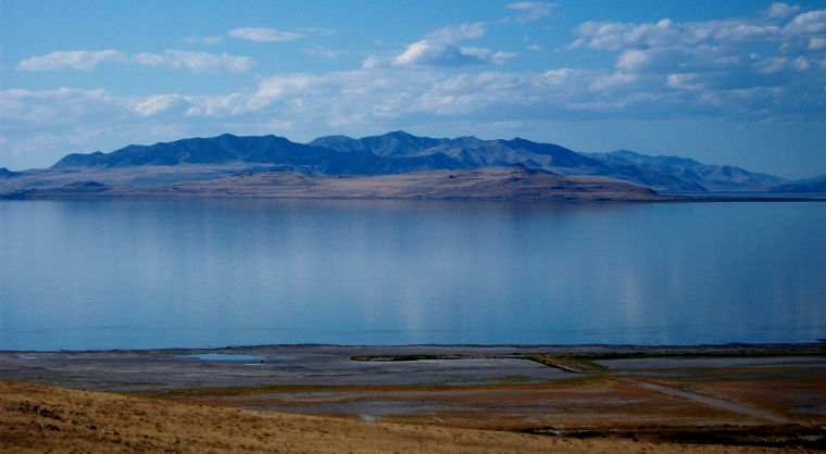 Hooper, UT: Fremont Island in Great Salt Lake Fremont Island, Hooper, Utah
