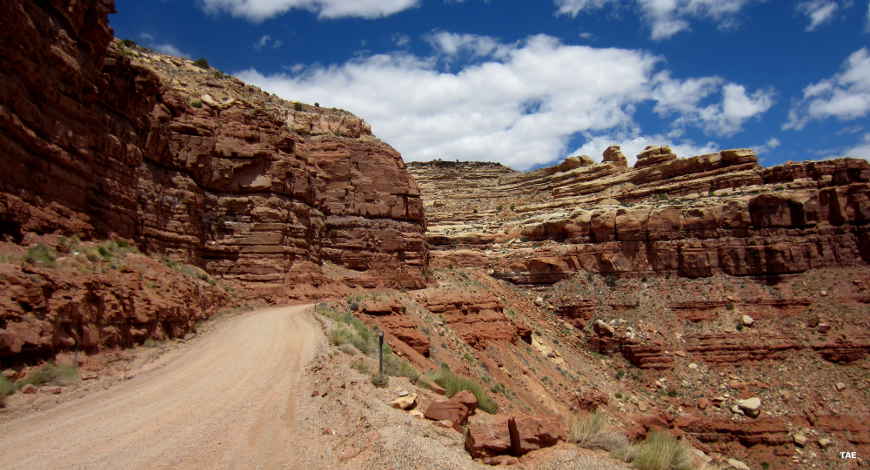 Moki Dugway, along the Trail of the Ancients