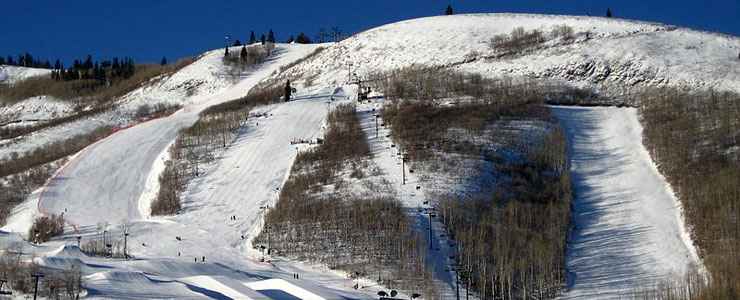 Park City Mountain Resort: A view of Eagle Race Arena Eagle Race Arena, Park City Mountain Resort