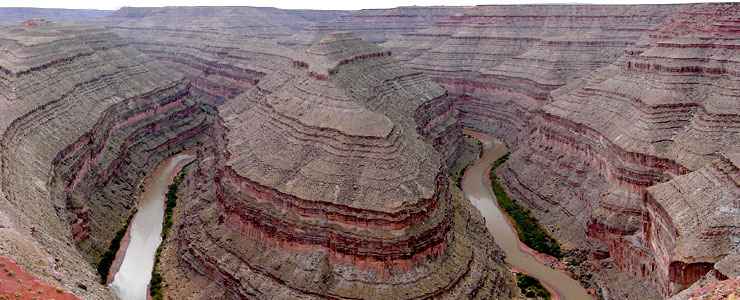 Goosenecks in the San Juan River at Goosenecks State Park