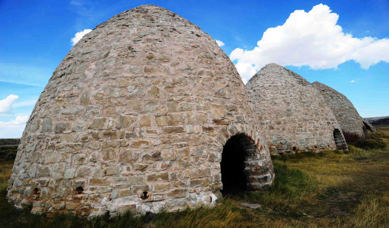 The charcoal kilns at Piedmont on the Muddy Creek Historic Backway