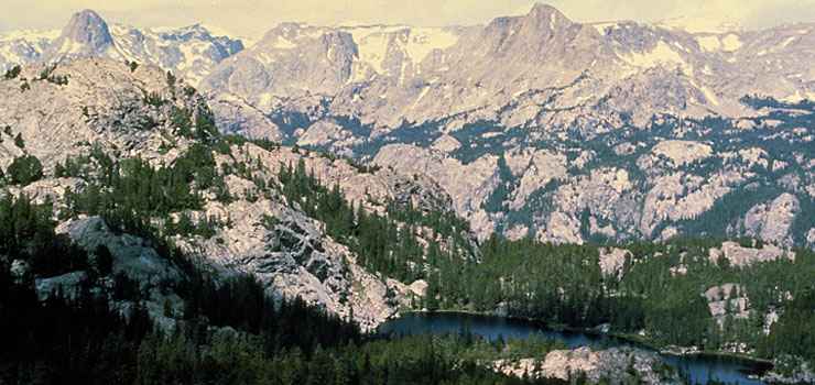 A view in the Fitzpatrick Wilderness In the Fitzpatrick Wilderness