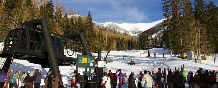 The Snowbowl's Agassiz ski lift