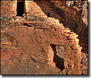 Sinagua ruins in Sycamore Canyon Wilderness