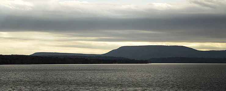 Mount Nebo from Lake Dardanelle