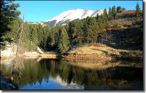 The West Spanish Peak from the Apishapa Road