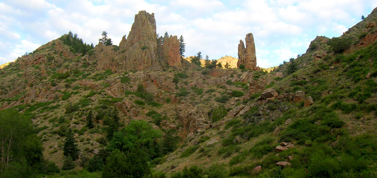 Cache La Poudre-North Park Scenic Byway, Colorado