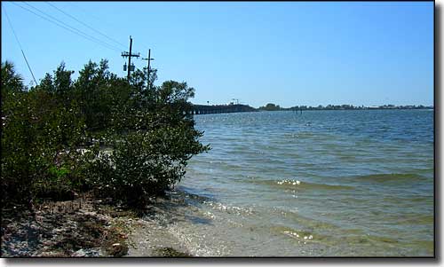 A view of the Palma Sola Bridge between Anna Maria Island and the mainland