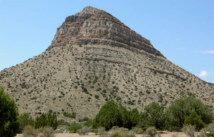 Utah's Fossil Mountain is composed of Ordovician shales and limestones