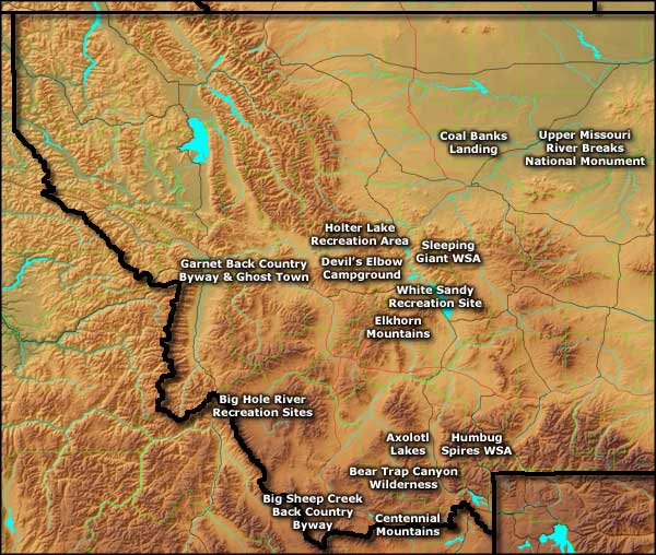Bureau of Land Management Sites in Montana | BLM Sites