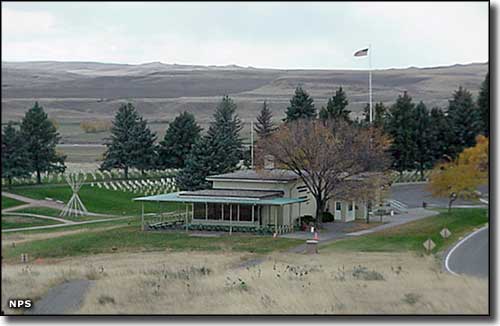 The Visitor Center at Little Bighorn Battlefield National Monument