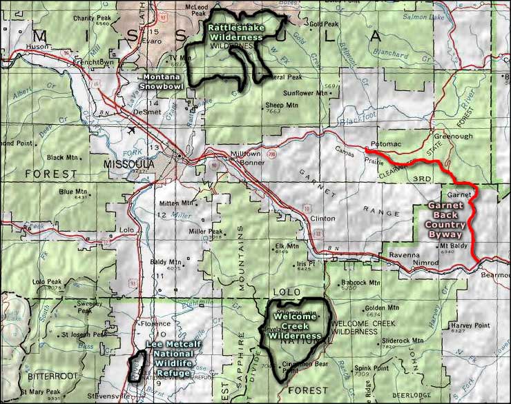 Rattlesnake National Recreation Area and Wilderness | The Sights and