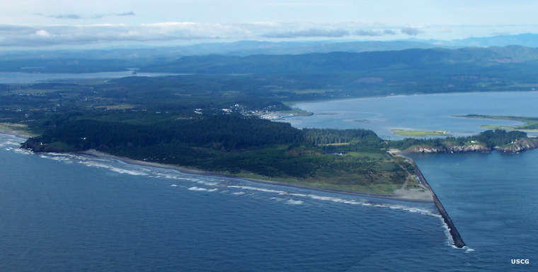 Cape Disappointment, western terminus of the Lewis and Clark Expedition