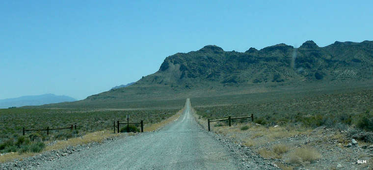 A scene along the Pony Express National Historic Trail in western Utah
