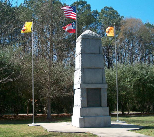 Trail of Tears: Memorial at the New Echota Historic Site Trail of Tears Memorial, New Echota Historic Site, Georgia