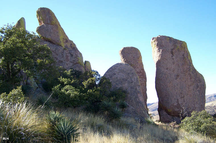 In the mountains at Alamo Hueco Mountains wilderness Study Area