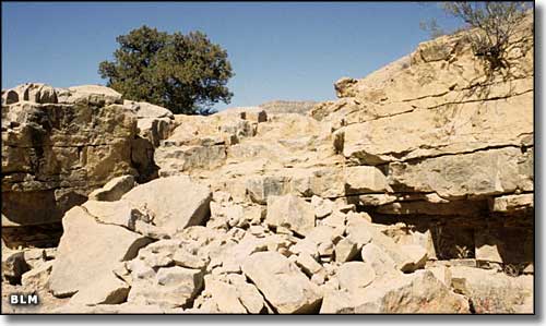 A typical route in the Robledo Mountains OHV Trail System