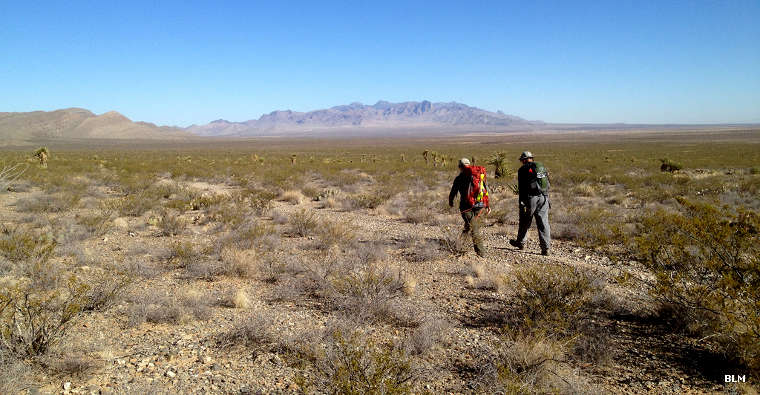 Sierra Vista Trail hikers