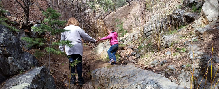 Hiking in Santa Fe National Forest