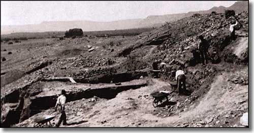 From the time of the AV Kidder excavation at Pecos National Historical Park