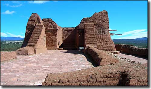 Another view of the ruins at Pecos National Historical Park