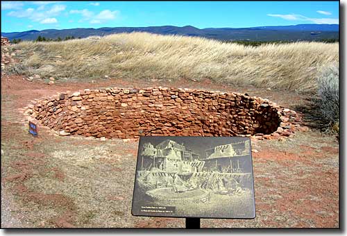 Another kiva at Pecos National Historical Park