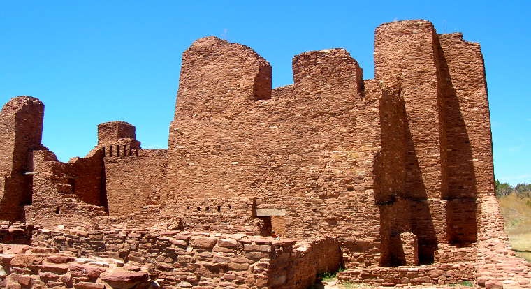 The ruins at Quarai