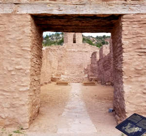 Nave of the San Jose de los Jemez Mission Church at Jemez State Historic Site