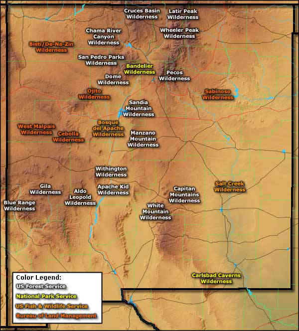 Wilderness Areas in New Mexico