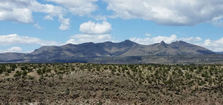 A distant view of Dome Wilderness